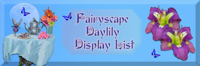 Fairyscape Daylily Banner